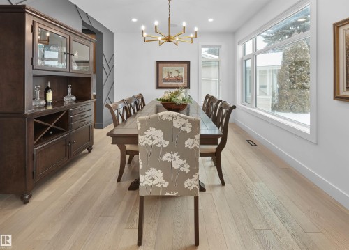 14032 106A Avenue, Edmonton, AB - Indoor Photo Showing Dining Room