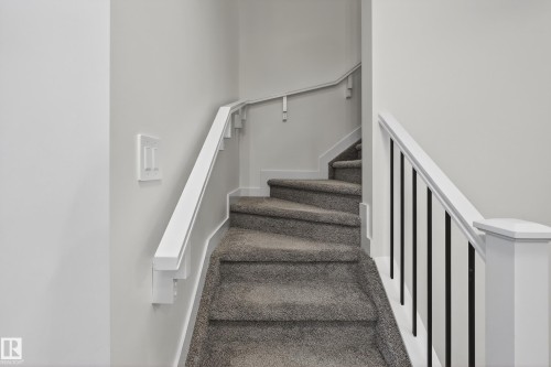 View of stairs - 2098 Graydon Hill Crescent, Edmonton, AB - Indoor Photo Showing Other Room