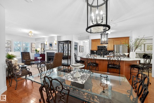 103 9811 96A Street, Edmonton, AB - Indoor Photo Showing Dining Room
