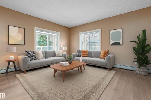 114 263 Macewan Road, Edmonton, AB - Indoor Photo Showing Living Room