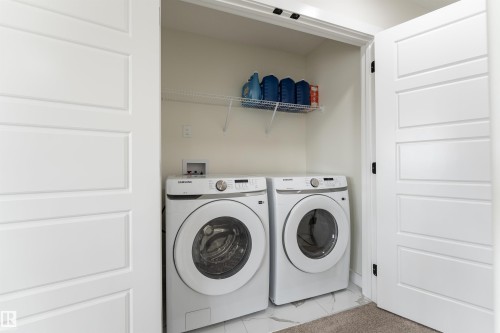 112 Bluff Cove, Leduc, AB - Indoor Photo Showing Laundry Room