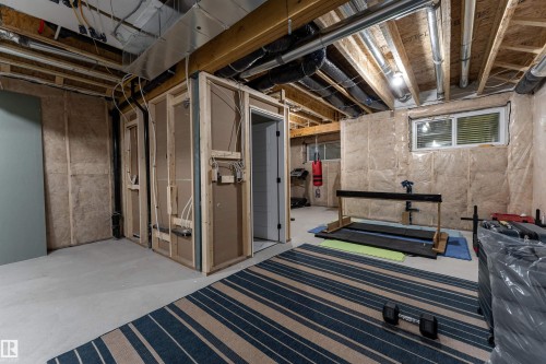 112 Bluff Cove, Leduc, AB - Indoor Photo Showing Basement