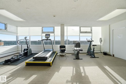 802 11920 100 Avenue, Edmonton, AB - Indoor Photo Showing Gym Room