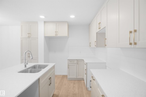 29 1430 Aster Way, Edmonton, AB - Indoor Photo Showing Kitchen With Double Sink