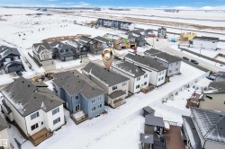 View of snowy aerial view - 