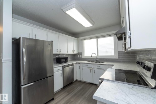 10514 153 Street, Edmonton, AB - Indoor Photo Showing Kitchen With Double Sink