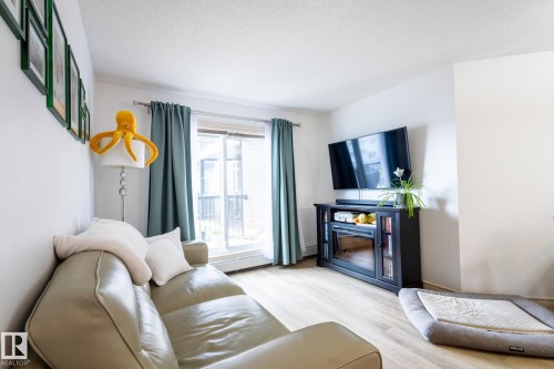 5951 165 Avenue, Edmonton, AB - Indoor Photo Showing Living Room With Fireplace