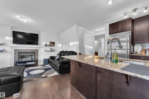3722 9 Street, Edmonton, AB - Indoor With Fireplace