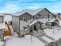 Craftsman-style home with stone siding - 21 Sienna Boulevard, Fort Saskatchewan, AB  - Outdoor 