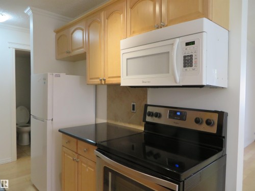 102 10547 83 Avenue, Edmonton, AB - Indoor Photo Showing Kitchen
