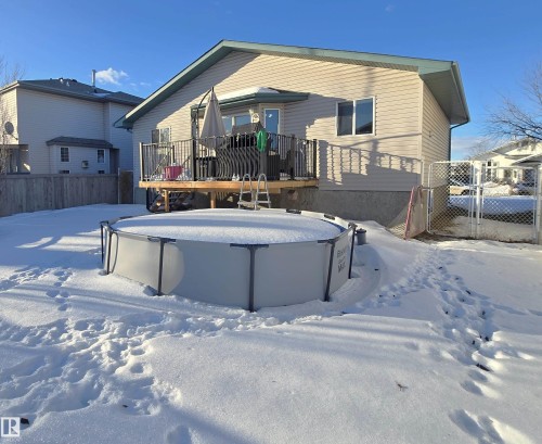 16407 81 Street, Edmonton, AB - Outdoor With Above Ground Pool