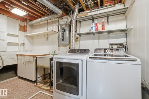 15408 79A Avenue, Edmonton, AB - Indoor Photo Showing Laundry Room