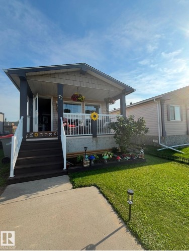 72 Jutland Crescent, Stony Plain, AB - Outdoor With Deck Patio Veranda