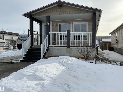 72 Jutland Crescent, Stony Plain, AB - Outdoor With Deck Patio Veranda