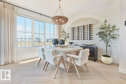 4546 Kinsella Link, Edmonton, AB - Indoor Photo Showing Dining Room