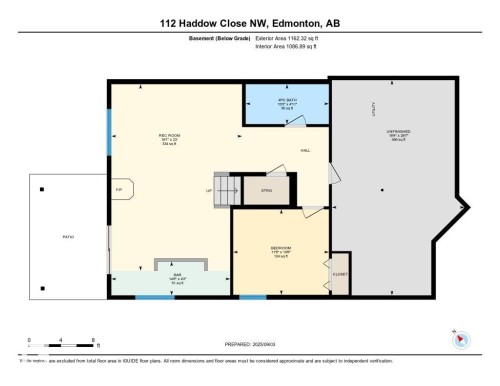 View of floor plan / room layout - 112 Haddow Close, Edmonton, AB - Other