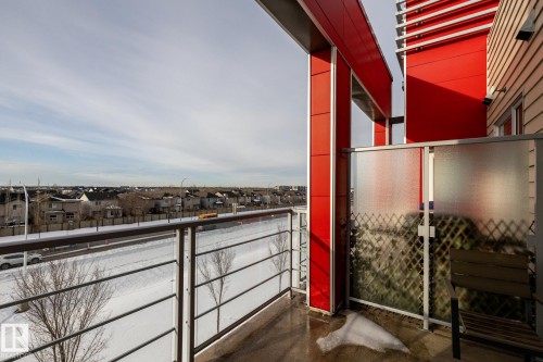 Balcony featuring a residential view - 407 2590 Anderson Way, Edmonton, AB - Outdoor With Exterior
