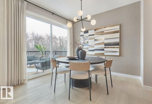 17519 7 Street, Edmonton, AB - Indoor Photo Showing Dining Room