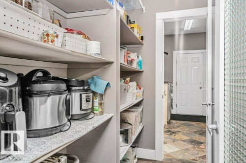 View of storage area - 1579 Hector Road, Edmonton, AB - Indoor Photo Showing Other Room