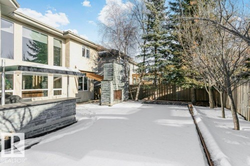 View of fenced backyard - 1579 Hector Road, Edmonton, AB - Outdoor