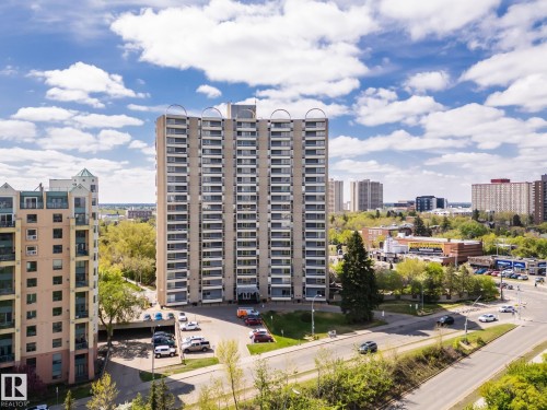 2004 10883 Saskatchewan Drive, Edmonton, AB - Outdoor With Facade With View