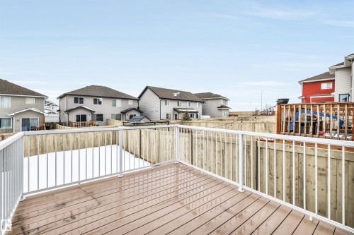 4442 5A Street, Edmonton, AB - Outdoor With Deck Patio Veranda With Exterior