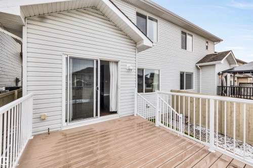 4442 5A Street, Edmonton, AB - Outdoor With Deck Patio Veranda With Exterior