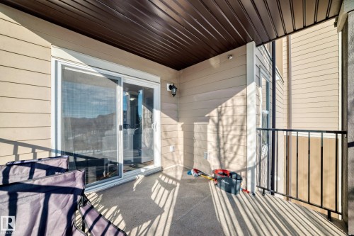 View of balcony - 302 530 Watt Boulevard Sw, Edmonton, AB - Outdoor With Exterior