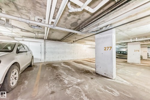 View of parking garage - 302 530 Watt Boulevard Sw, Edmonton, AB - Indoor Photo Showing Garage