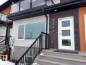 Property entrance with brick siding - 2744 Blatchford Road, Edmonton, AB  - Outdoor With Exterior 