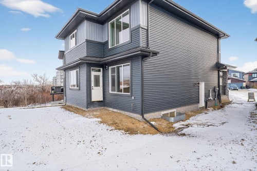 View of snowy exterior - 9 Elwyck Gate, Spruce Grove, AB - Outdoor