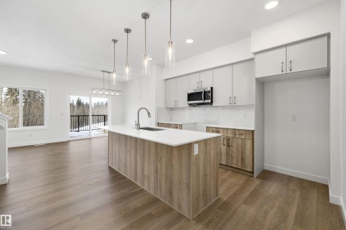 4188 Kinglet Drive, Edmonton, AB - Indoor Photo Showing Kitchen With Upgraded Kitchen