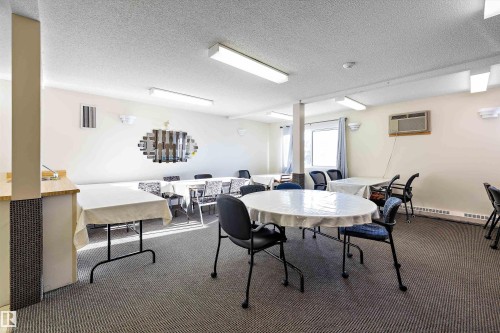 Social room - 218 18012 95 Avenue, Edmonton, AB - Indoor Photo Showing Dining Room
