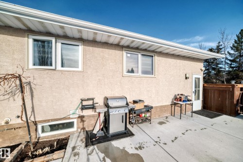 View of patio / terrace featuring grilling area - 12203 147 Avenue, Edmonton, AB - Outdoor With Exterior