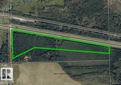 Map / location - Hwy 16 & Range Rd 100, Rural Yellowhead, AB 