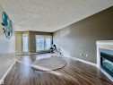 208 11446 40 Avenue, Edmonton, AB  - Indoor Photo Showing Living Room With Fireplace 
