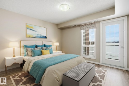 320 7801 Golf Course Road, Stony Plain, AB - Indoor Photo Showing Bedroom
