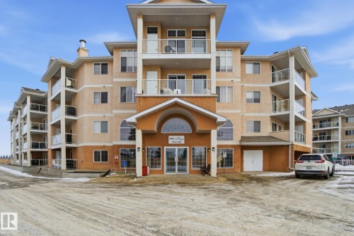 320 7801 Golf Course Road, Stony Plain, AB - Outdoor With Balcony With Facade