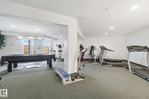 320 7801 Golf Course Road, Stony Plain, AB - Indoor Photo Showing Gym Room