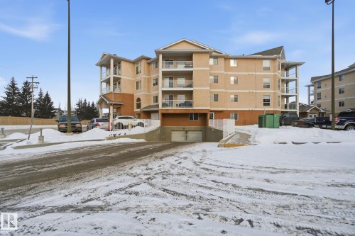 320 7801 Golf Course Road, Stony Plain, AB - Outdoor With Balcony With Facade
