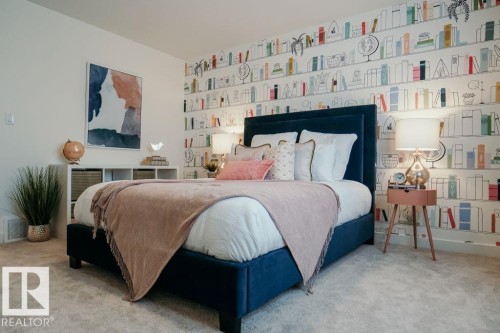 7015 50A Avenue, Beaumont, AB - Indoor Photo Showing Bedroom