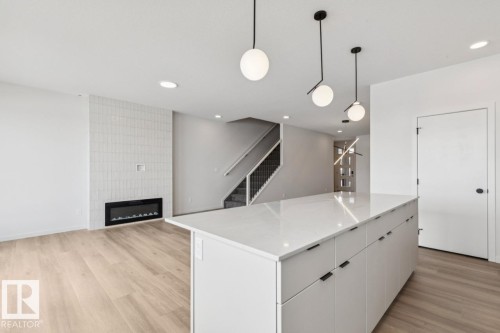 7015 50A Avenue, Beaumont, AB - Indoor Photo Showing Kitchen