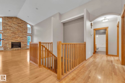 1217 Summerside Drive, Edmonton, AB - Indoor Photo Showing Other Room With Fireplace