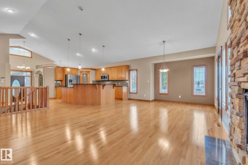 1217 Summerside Drive, Edmonton, AB - Indoor With Fireplace