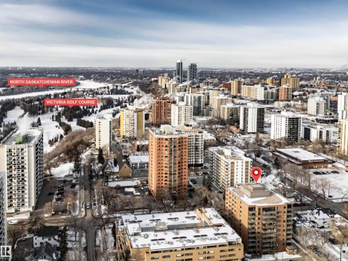 City view - 402 9929 113 Street, Edmonton, AB - Outdoor With View