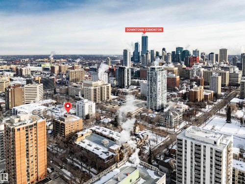 Skyline view - 402 9929 113 Street, Edmonton, AB - Outdoor With View