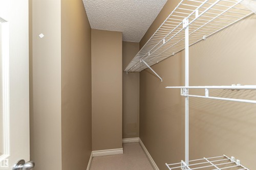 Walk in closet with light carpet - 112 260 Sturgeon Road, St. Albert, AB - Indoor