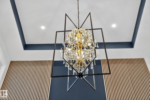 Detailed view of hanging lights - 3508 6 Street, Edmonton, AB - Indoor Photo Showing Other Room