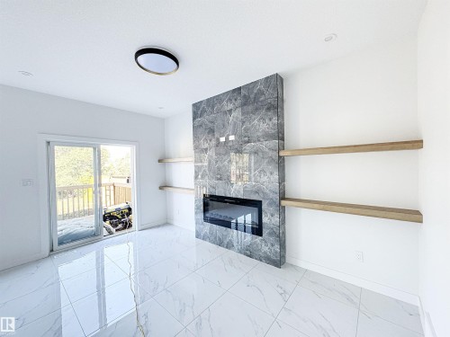1314 35 Street, Edmonton, AB - Indoor With Fireplace