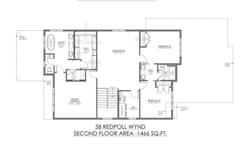 View of room layout - 58 Redpoll Wynd, St. Albert, AB - Other
